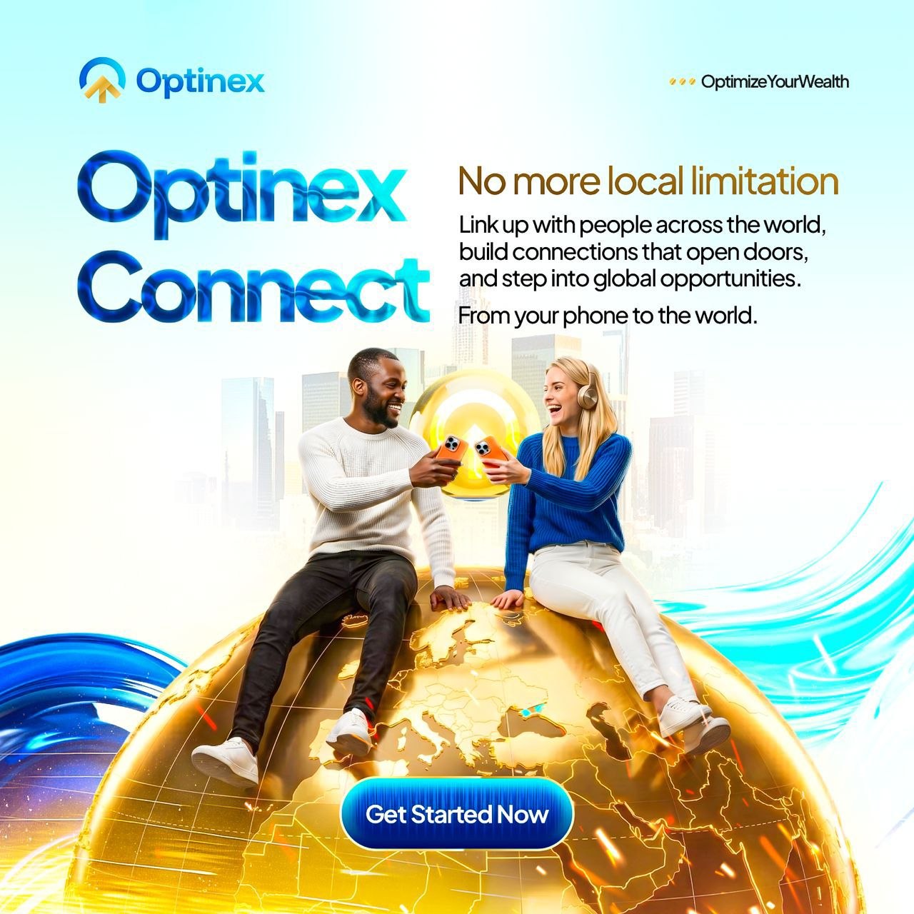 Optinex Connect — global community